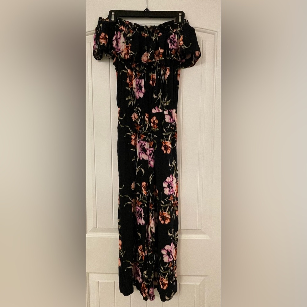 Altar’d State Floral Jumper with Tie Back